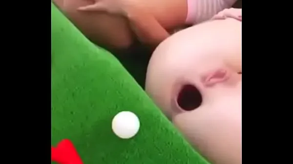 Golf ball in ass Video teratas baharu