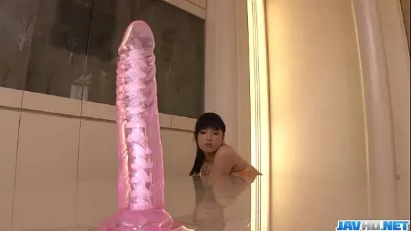 Nye Impressive toy porn with hairy Asian milf Satomi Ichihara toppvideoer