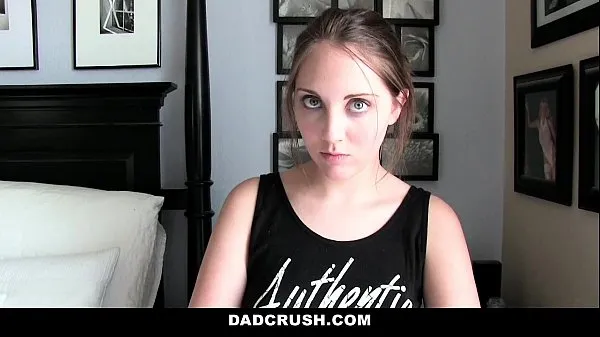 New DadCrush- Caught and Punished StepDaughter (Nickey Huntsman) For Sneaking top Videos