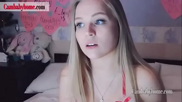 新Teen Cam - How Pretty Blonde Girl Spent Her Holidays- Watch full videos on热门视频
