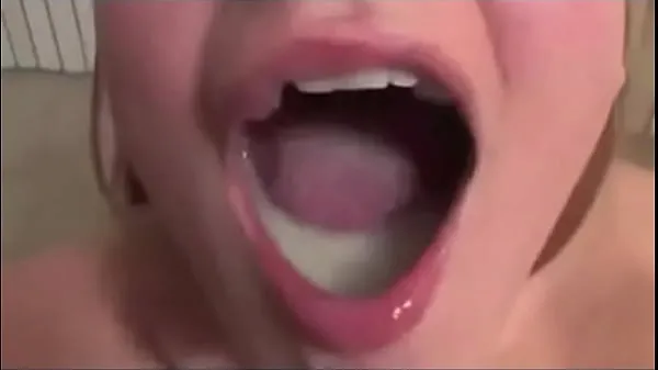 Nieuwe Cum In Mouth Swallow topvideo's