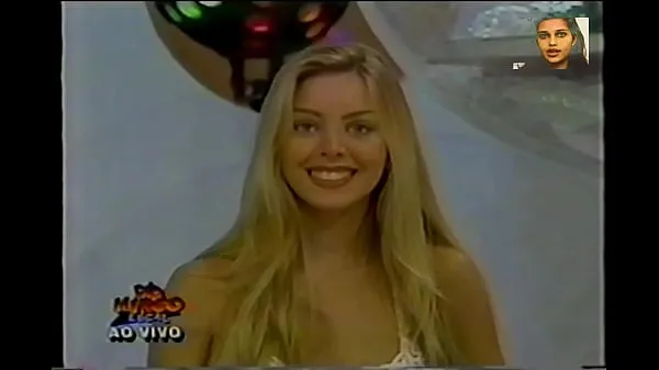 新しいLuciana Pereira at Bathtub do Gugu-Domingo Legal（1997トップビデオ