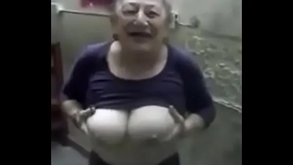 New granny show big tits top Videos