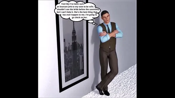 Yeni 3D Comic: HOT Wife CHEATS on Husband With Family Member on Wedding Dayen iyi videolar