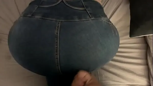 New I cum in my wife's pants with a tremendous ass top Videos