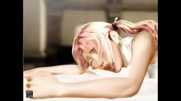 New FFXIII Serah fucked on bed | Watch more videos top Videos