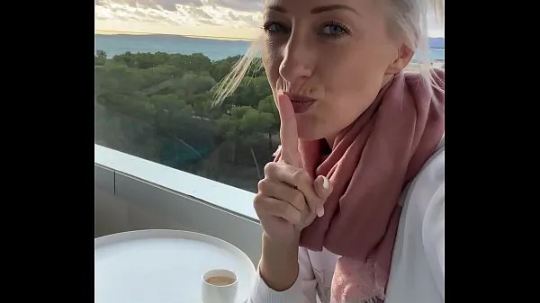 New I fingered myself to orgasm on a public hotel balcony in Mallorca top Videos