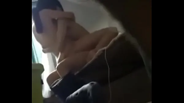 New Chinese student couple was photographed secretly in the dormitory top Videos