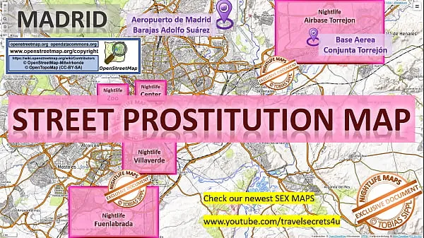 Νέα Madrid, Spain, Sex Map, Street Map, Massage Parlours, Brothels, Whores, Callgirls, Bordell, Freelancer, Streetworker, Prostitutes κορυφαία βίντεο