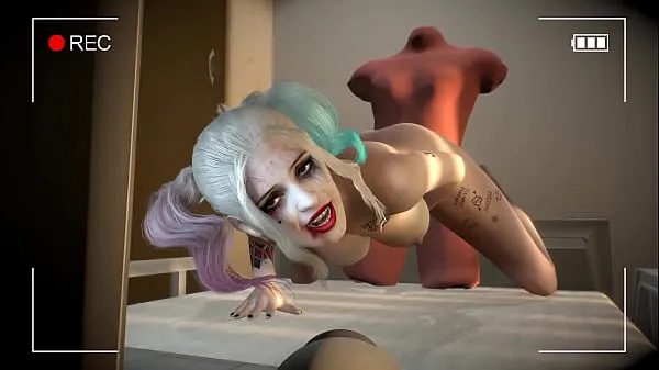 Νέα Harley Quinn sexy webcam Show - 3D Porn κορυφαία βίντεο