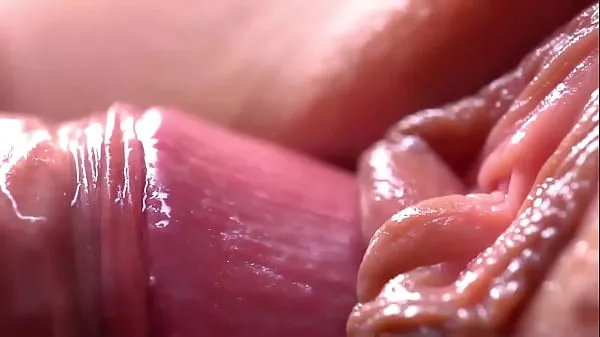 New Extremily close-up pussyfucking. Macro Creampie top Videos