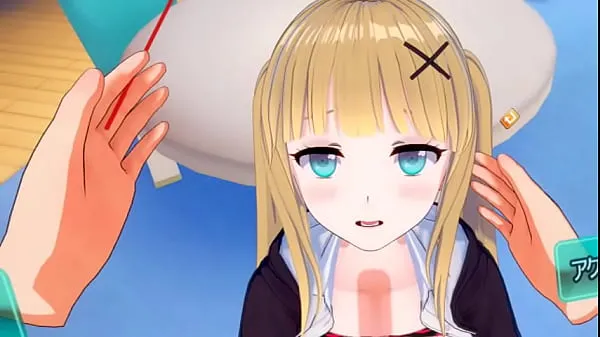 New Eroge Koikatsu! VR version] Cute and gentle blonde big breasts gal JK Eleanor (Orichara) is rubbed with her boobs 3DCG anime video top Videos