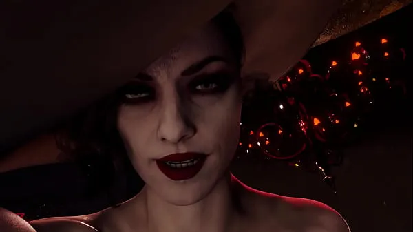 New Resident evil village Lady Dimitrescu Hardcore sex femdom top Videos