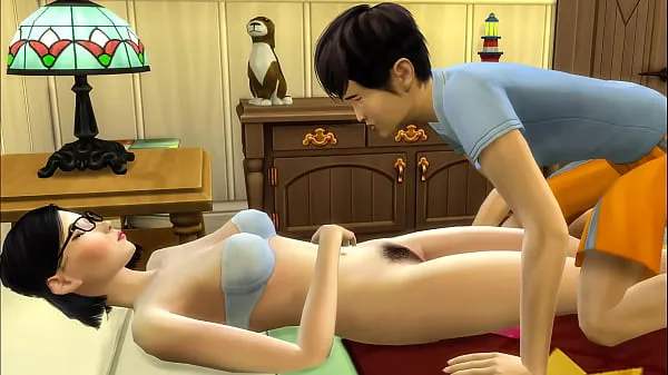 نئے Japanese step-son Finds His Step-Mom Naked In Bed After Masturbating And Being A Virgin He Was Curious To See What Her Pussy Looked Like And Offered Oral Sex To Her, Then He Continued سرفہرست ویڈیوز