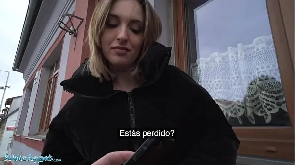 New Public Agent Asks Myss Allessandra what is the Spanish word for Blowjob top Videos
