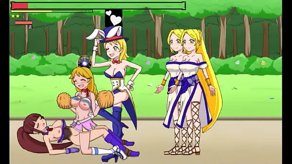 Új Shemale ninja having sex with pretty girls in a hot hentai game video legnépszerűbb videók