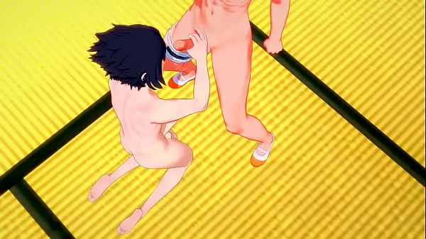 Novi Naruto Yaoi - Sasuke x Naruto hardsex in tatami - Sissy crossdress Japanese Asian Manga Anime Film Game Porn Gay najboljši videoposnetki