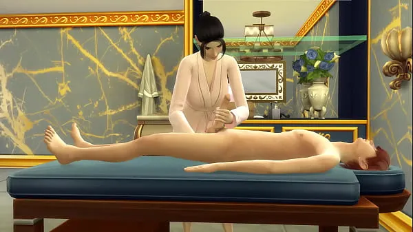 Nové Japanese stepmom gives her stepson a massage in her new salon - Porn video najlepšie videá