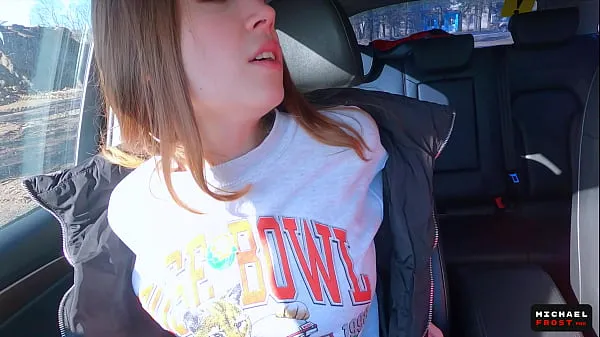New Russian Hitchhiker Blowjob for Money and Swallow Cum - Russian Public Agent top Videos