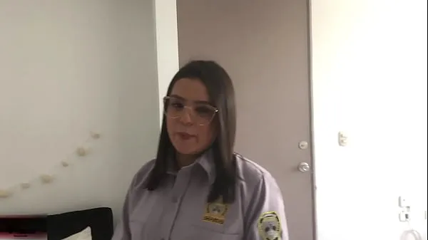 New The beautiful security guard welcomes me with a good fuck FULL STORY top Videos