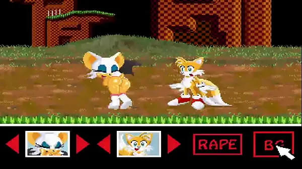 Nya Tails well dominated by Rouge and tremendous creampie toppvideor