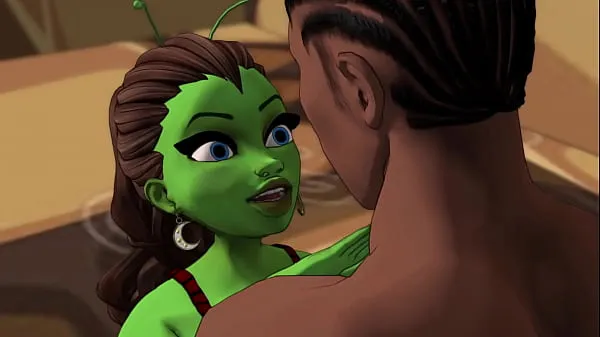 नए Green skinned big booty alien gets fucked good by bbc in inter dimensional sex शीर्ष वीडियो