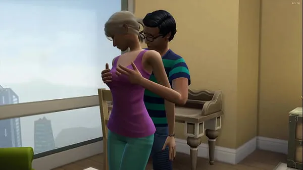 HOT Blonde Stepmom takes her nerdy stepson virginity to help him have sex for the first timeأهم مقاطع الفيديو الجديدة