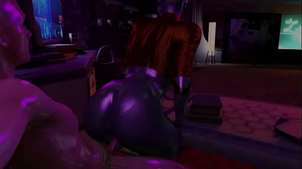 Nya Twins Sex scene in Atomic Heart l 3d animation toppvideor