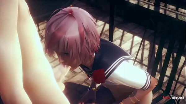 Yaoi Sexy femboy blowjob and anal sex in a park - Anime Sissy boy Japanese porn video Video teratas baharu