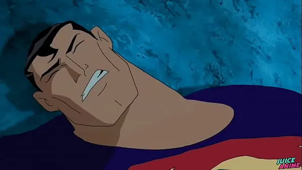 New Gay Bara yaoi Mongul Riding on Superman's steel cock (gay hentai top Videos