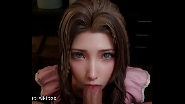 新Final Fantasy 7 Aerith Deepthoreat Blowjob Uncensored Hentai AI Generated热门视频