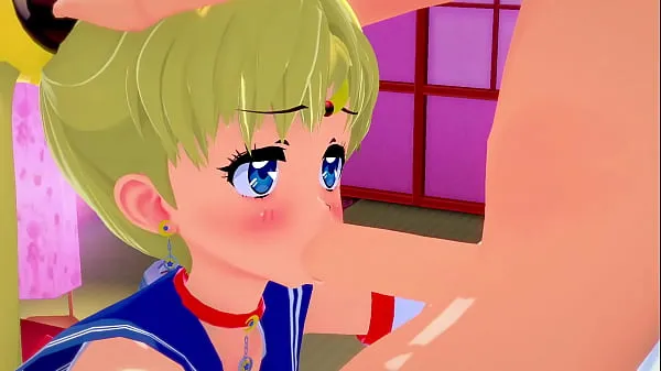 Nya Horny Student Sailor Moon Passionately Sucks Dick l 3D SFM hentai uncensored toppvideor
