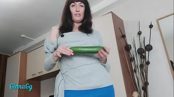 New my creamy cunt started leaking from the cucumber. fisting and squirting top Videos